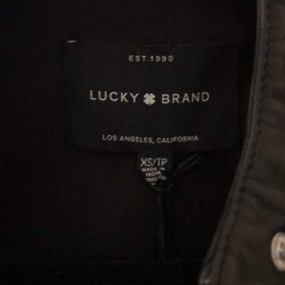 Lucky Brand Leather Jacket - Picture 3 of 6